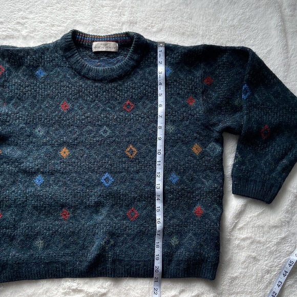 Vintage MARK and SPENCER sweater St Micheal’s MOCK NECK - Picture 8 of 9